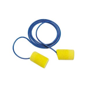 3M Classic Earplugs Foam Yellow Blue